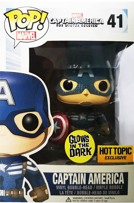 Captain America Glow-in-the-Dark Hot Topic Exclusive