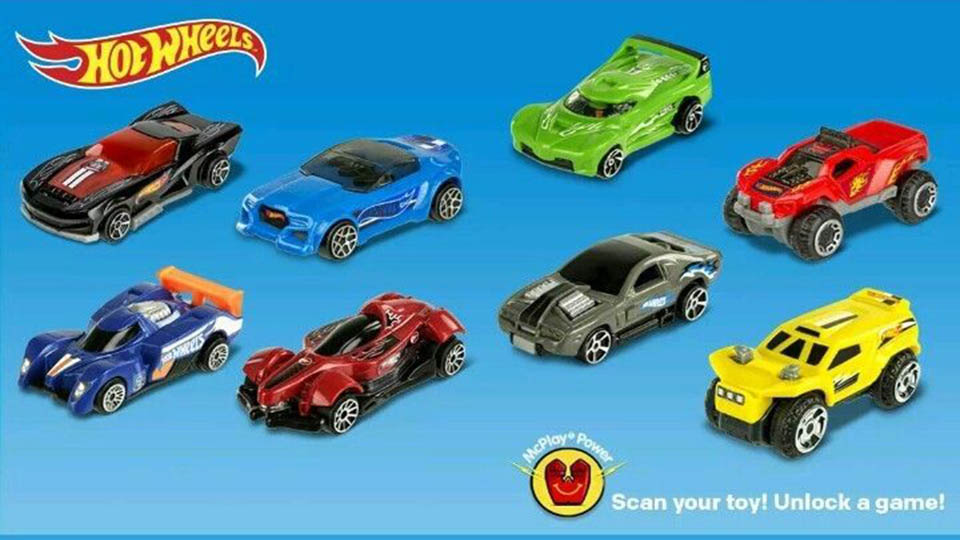 Best McDonald's Happy Meal Toys, Hot Wheels Cars (1991) McDonald's Happy Meals