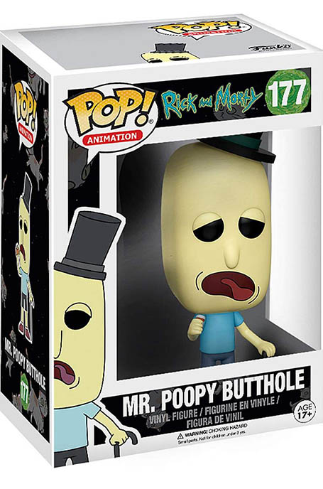 Mr. Poopy Butthole (Funko #177), Best Rick & Morty Action Figures