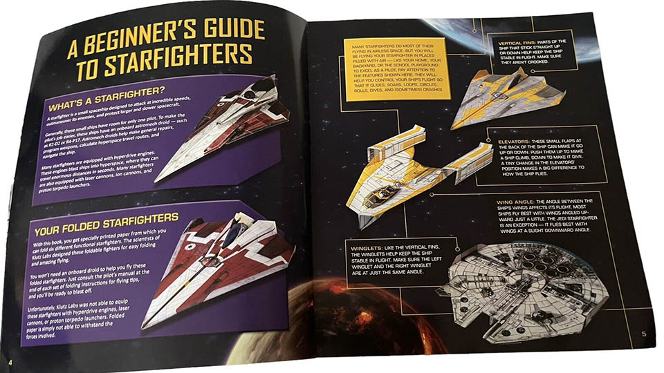 Star Wars Folded Flyers Activity Kit