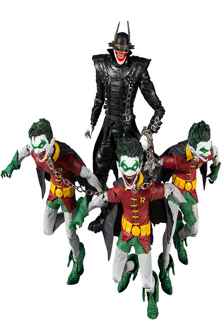 McFarlane DC Multiverse Batman Who Laughs & Robins of Earth 22